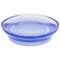 Round Soap Dish Made From Thermoplastic Resins in Blue Finish